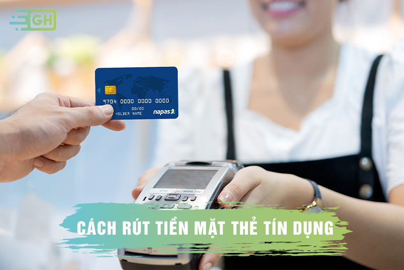 cách rút tiền mặt thẻ tín dụng