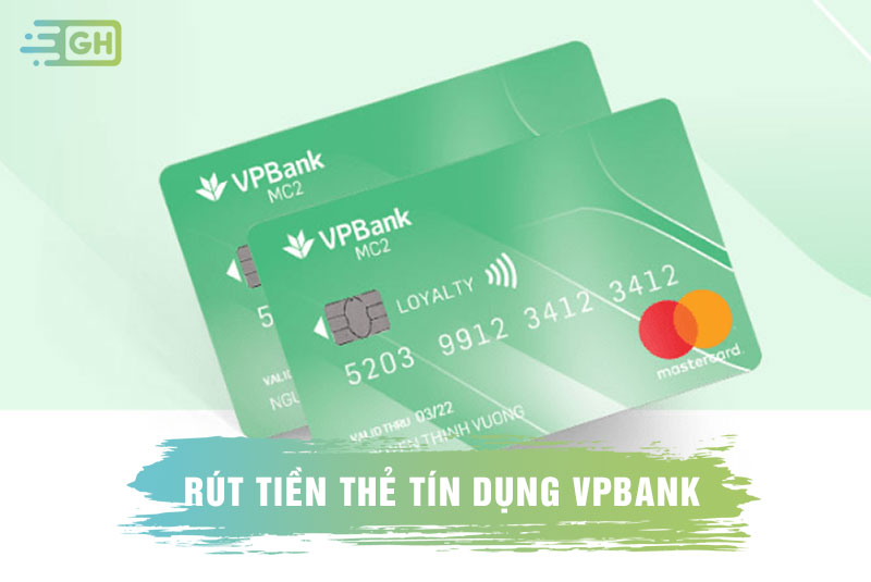 phí rút tiền mặt thẻ tín dụng VPBank